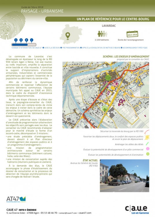Fiche urbanisme aménagement   - Guide de l'élu.e CAUE 47 