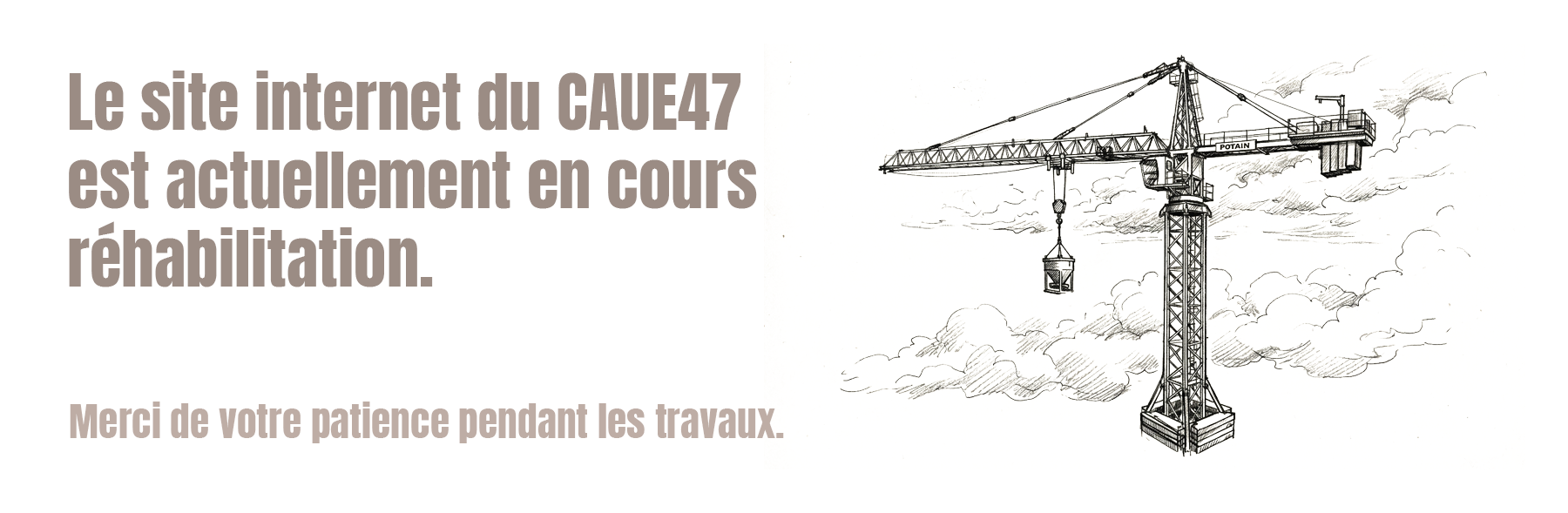 Site en chantier